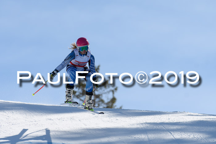 DSV Schülercup U16 Super-G, 26.02.2019