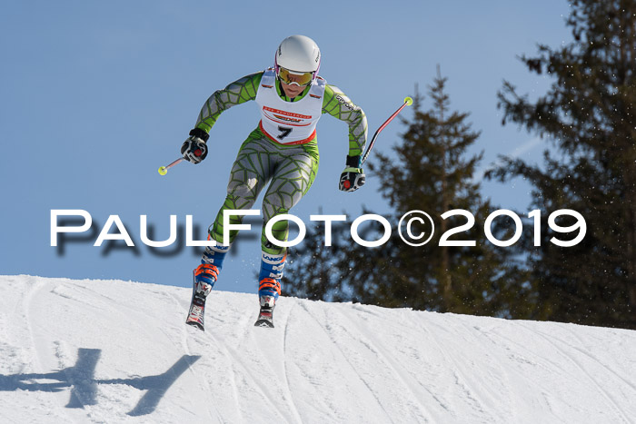 DSV Schülercup U16 Super-G, 26.02.2019