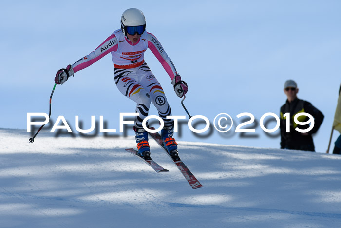 DSV Schülercup U16 Super-G, 26.02.2019