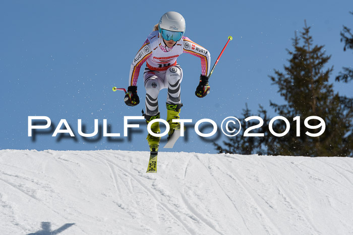 DSV Schülercup U16 Super-G, 26.02.2019