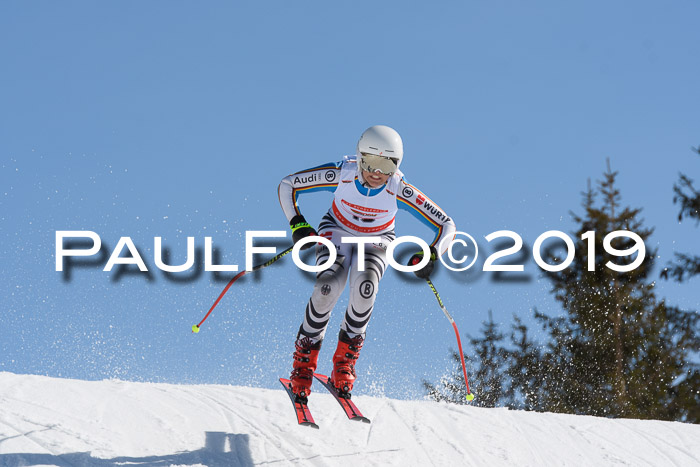 DSV Schülercup U16 Super-G, 26.02.2019