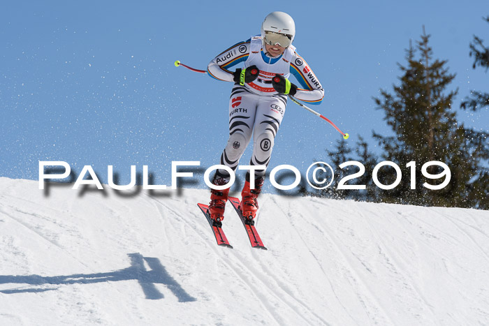 DSV Schülercup U16 Super-G, 26.02.2019