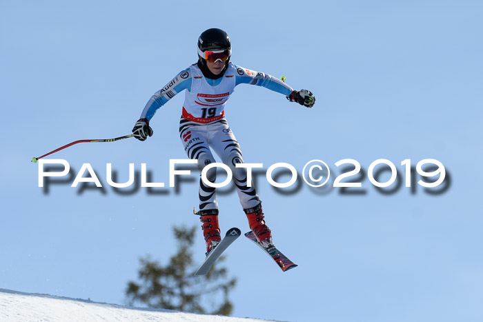 DSV Schülercup U16 Super-G, 26.02.2019