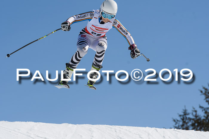 DSV Schülercup U16 Super-G, 26.02.2019