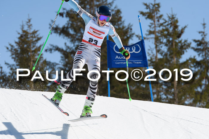 DSV Schülercup U16 Super-G, 26.02.2019