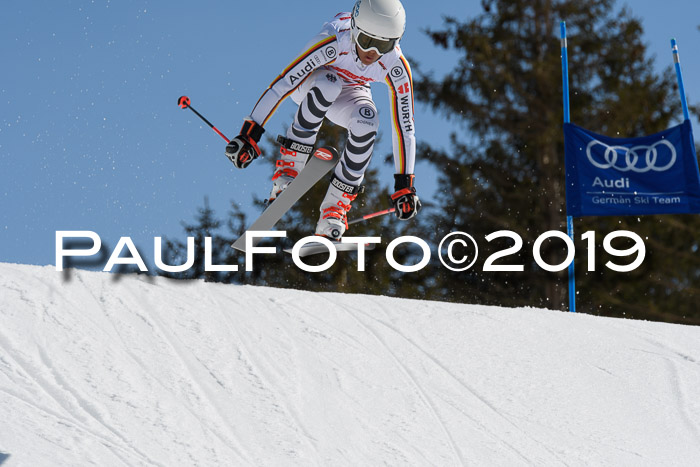 DSV Schülercup U16 Super-G, 26.02.2019
