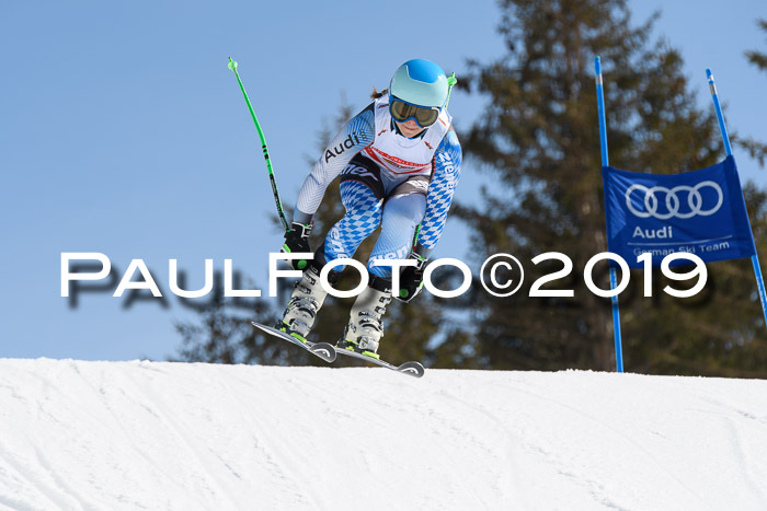 DSV Schülercup U16 Super-G, 26.02.2019