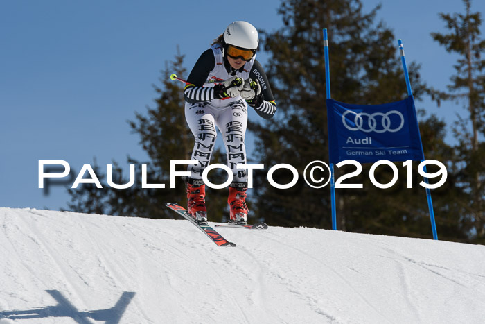 DSV Schülercup U16 Super-G, 26.02.2019
