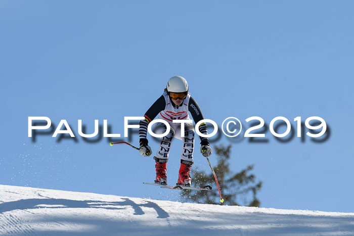 DSV Schülercup U16 Super-G, 26.02.2019