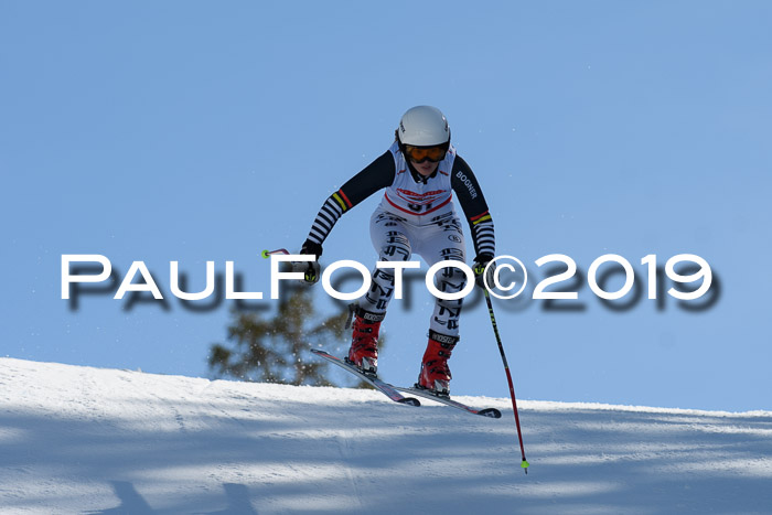 DSV Schülercup U16 Super-G, 26.02.2019