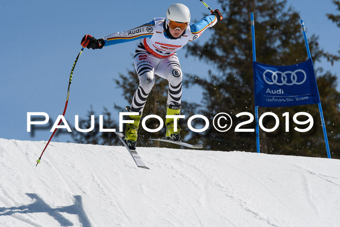 DSV Schülercup U16 Super-G, 26.02.2019