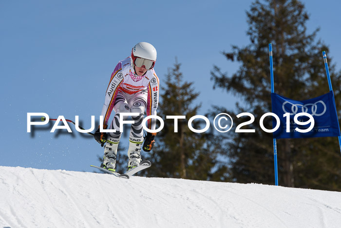 DSV Schülercup U16 Super-G, 26.02.2019