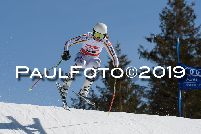 DSV Schülercup U16 Super-G, 26.02.2019