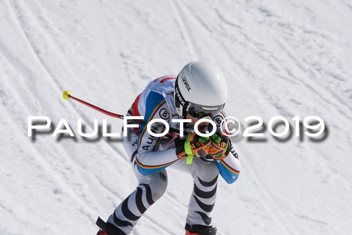 DSV Schülercup U16 Super-G, 26.02.2019