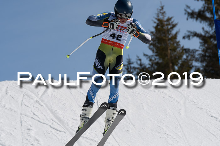DSV Schülercup U16 Super-G, 26.02.2019