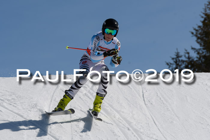 DSV Schülercup U16 Super-G, 26.02.2019