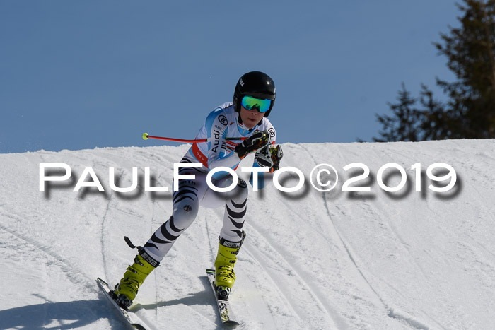 DSV Schülercup U16 Super-G, 26.02.2019
