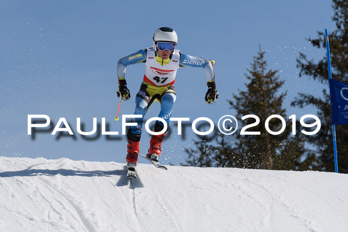 DSV Schülercup U16 Super-G, 26.02.2019