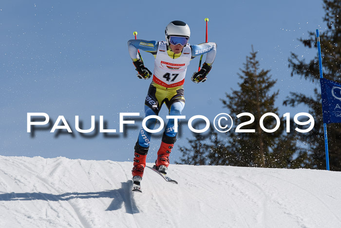 DSV Schülercup U16 Super-G, 26.02.2019