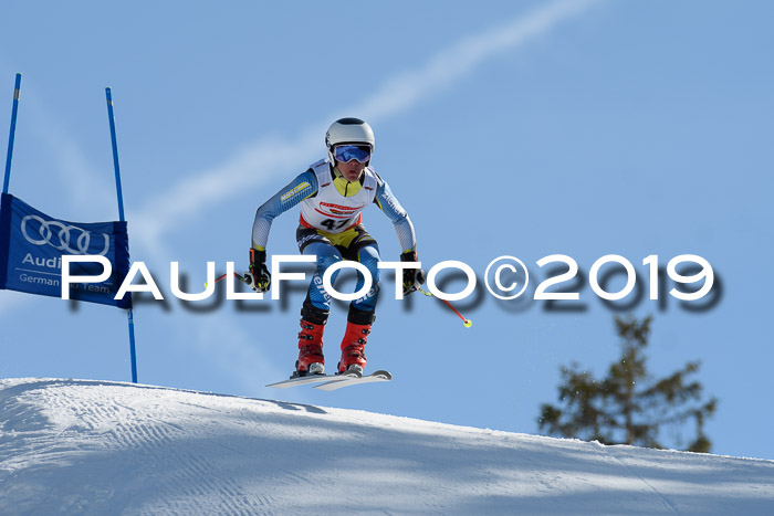 DSV Schülercup U16 Super-G, 26.02.2019