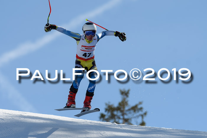 DSV Schülercup U16 Super-G, 26.02.2019
