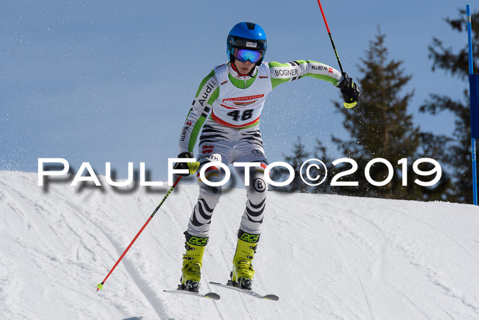 DSV Schülercup U16 Super-G, 26.02.2019