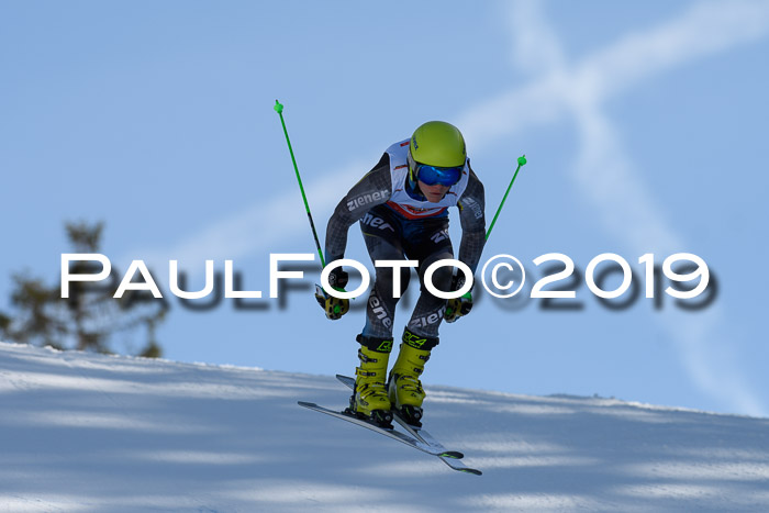 DSV Schülercup U16 Super-G, 26.02.2019