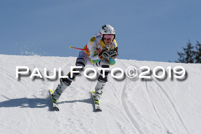 DSV Schülercup U16 Super-G, 26.02.2019