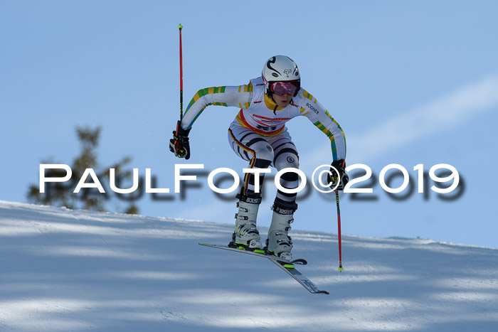 DSV Schülercup U16 Super-G, 26.02.2019
