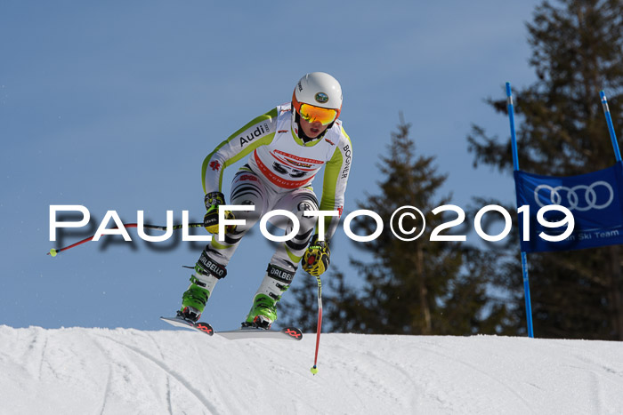 DSV Schülercup U16 Super-G, 26.02.2019