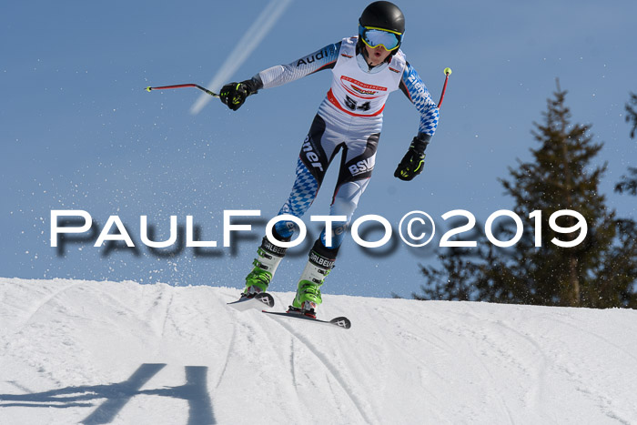 DSV Schülercup U16 Super-G, 26.02.2019