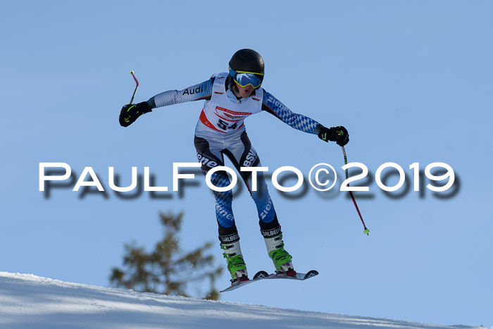 DSV Schülercup U16 Super-G, 26.02.2019