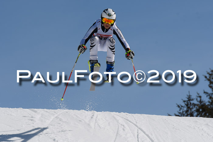 DSV Schülercup U16 Super-G, 26.02.2019
