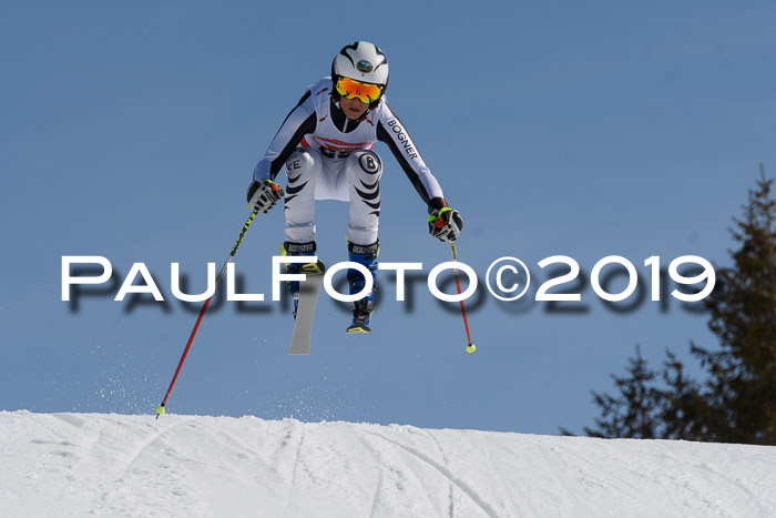 DSV Schülercup U16 Super-G, 26.02.2019