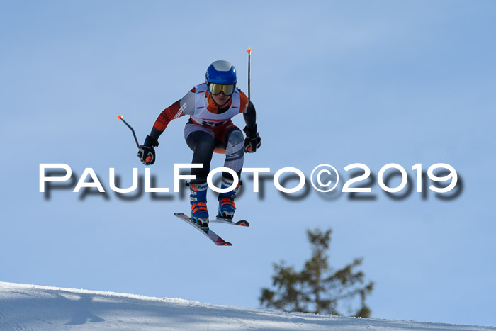 DSV Schülercup U16 Super-G, 26.02.2019