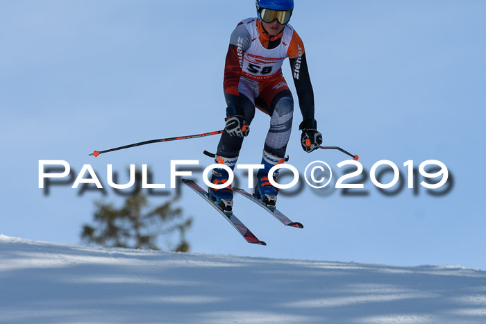 DSV Schülercup U16 Super-G, 26.02.2019