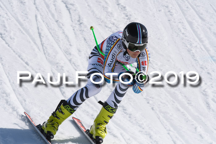 DSV Schülercup U16 Super-G, 26.02.2019