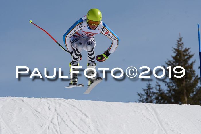 DSV Schülercup U16 Super-G, 26.02.2019