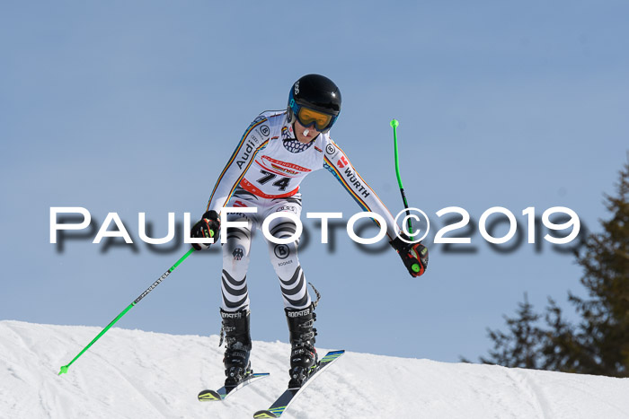 DSV Schülercup U16 Super-G, 26.02.2019