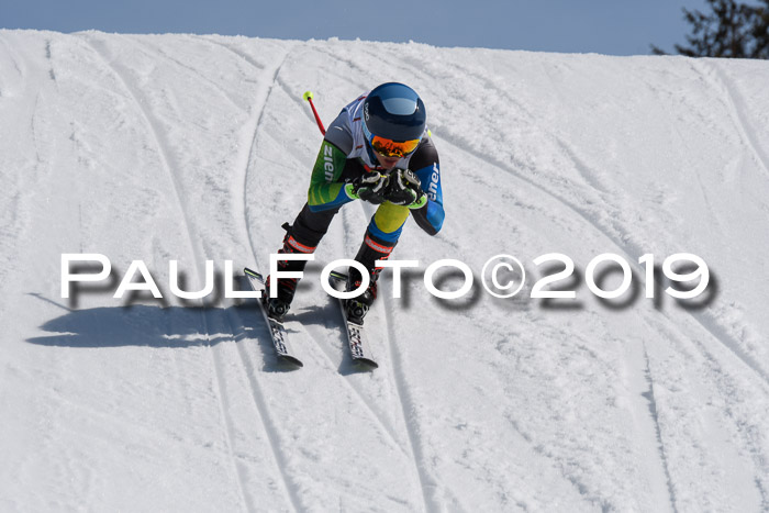 DSV Schülercup U16 Super-G, 26.02.2019