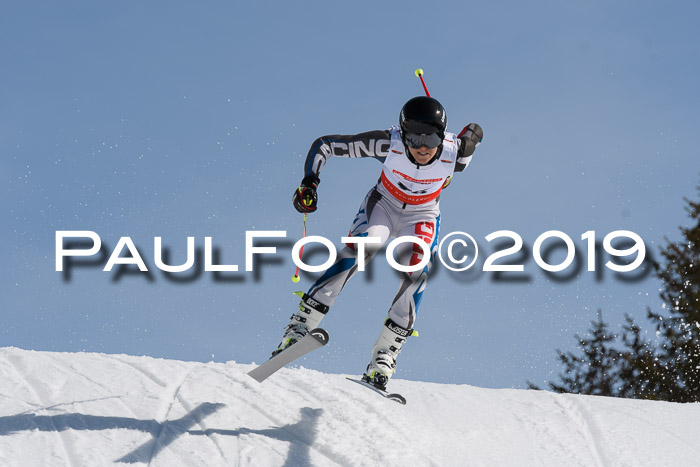 DSV Schülercup U16 Super-G, 26.02.2019