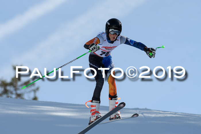 DSV Schülercup U16 Super-G, 26.02.2019