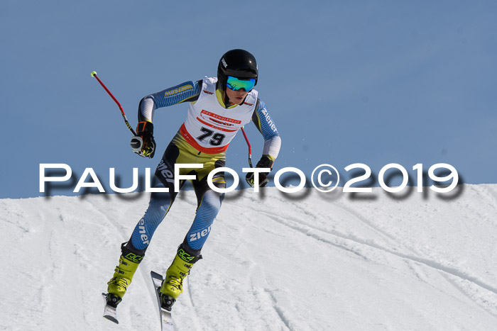 DSV Schülercup U16 Super-G, 26.02.2019