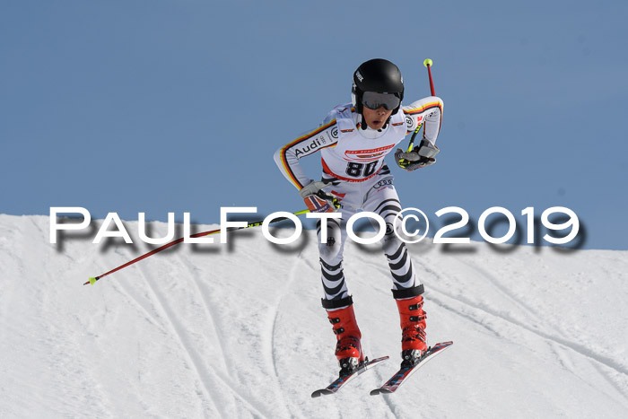 DSV Schülercup U16 Super-G, 26.02.2019