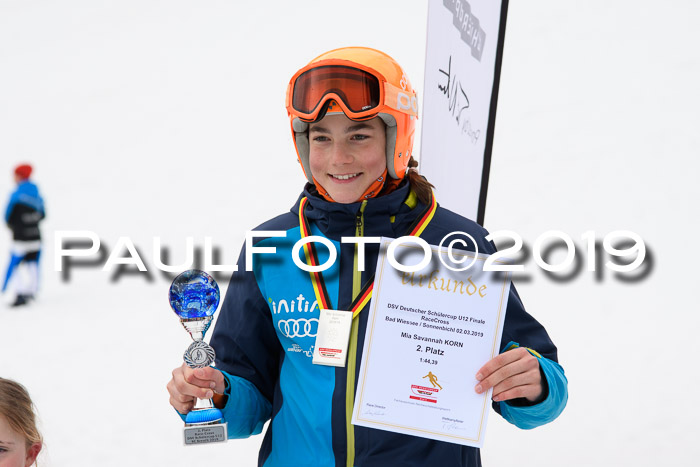 DSV Deutscher Schülercup U12 Finale 2019, Race Cross 02.03.2019