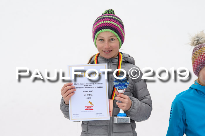 DSV Deutscher Schülercup U12 Finale 2019, Race Cross 02.03.2019