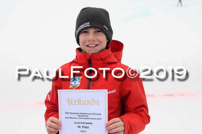 DSV Deutscher Schülercup U12 Finale 2019, Race Cross 02.03.2019