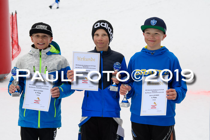 DSV Deutscher Schülercup U12 Finale 2019, Race Cross 02.03.2019