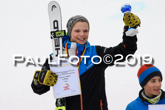 DSV Deutscher Schülercup U12 Finale 2019, Race Cross 02.03.2019