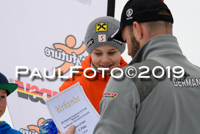 DSV Deutscher Schülercup U12 Finale 2019, Race Cross 02.03.2019